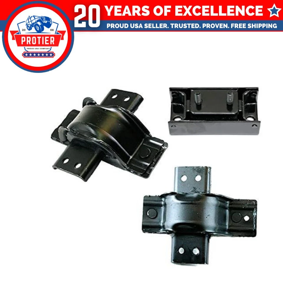 Juego de 3 piezas de montaje de motor y transmisión para Ford F-250 Super Duty/F-350 Super Duty 4x4 Foto 1 de 1