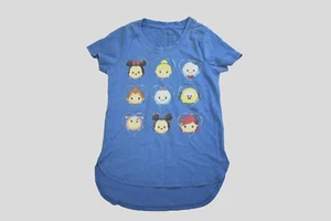 Disney Youth Girls Tsum Tsum Blue Shirt New XS (4-5) - Picture 1 of 5
