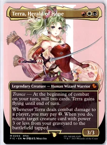 Terra, Herald of Hope (Borderless) Commander: Final Fantasy Regular - Imagen 1 de 2