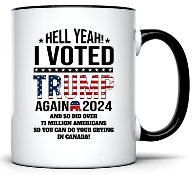ELITEGEAR4U 45 47 TRUMP MUG 71 MILLION VOTES PRESIDENT ELECT MADE LIBERALS CRY USA