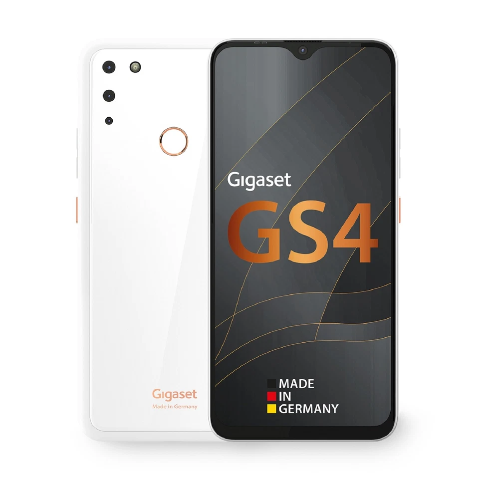 Gigaset GS4 - 64GB - Pure White (Ohne Simlock) (Dual-SIM)