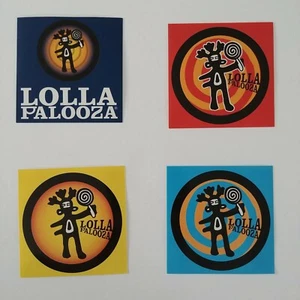 Lotto bundle ADESIVI LOLLA PALOOZA JURASSIC INCUBUS DONNAS AUDIOSLAVE STICKER - Foto 1 di 2