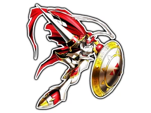 #2202 Gallantmon Digital Monstruo Pegatina Impermeable Vinilo Troquelado Calcomanía Coche - Imagen 1 de 1