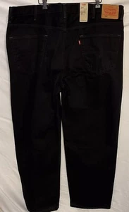 Levi’s 550 Relaxed Fit 46x30 Big & Tall Black NWT - Picture 1 of 4
