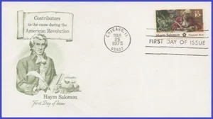 USA4 #1561 U/A ARTMASTER FDC   Haym Salomon - Picture 1 of 1