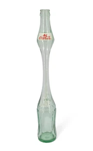 Vintage Stretched Diet Coke Glass Bottle 10 Oz Coca-Cola Collectible Display Art - Picture 1 of 4