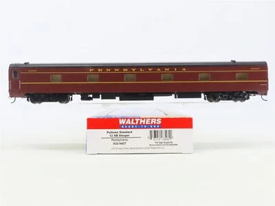 HO Scale Walthers 932-9407 PRR Pennsylvania Railroad Pullman Sleeper Passenger - Image 1 of 4