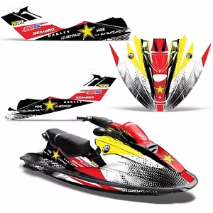 Calcomanía adhesiva gráfica de moto acuática para Sea-Doo GTX 1996-1999 RS - Imagen 1 de 3