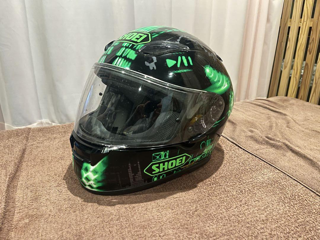 SHOEI XR-1100 green PLUGIN 【公式通販】