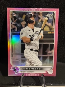 2022 Topps Chrome #146 Gavin Fogli Rosa Rifrattore Rookie RC - Foto 1 di 1