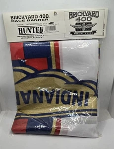 Indianapolis Motor Speedway Banner Flag Brickyard 400 Collectors 1996 NEW Unopen - Picture 1 of 2