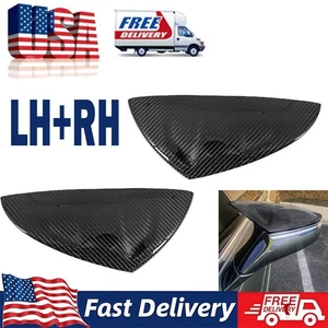 M Style Carbon Fiber Mirror Caps Covers for Lexus IS IS300 IS350/IS500 2021-2025 - Picture 1 of 11