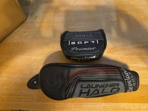 Cleveland Soft Premier Putter Cover & Halo Launcher Hybird Cover. - Picture 1 of 7