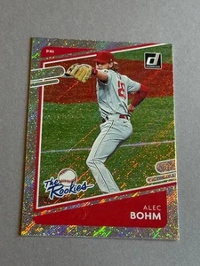 Alec Bohm Rookie RC Silver Prizm Insert Sp 2021 Donruss Optic Holo Phillies - Picture 1 of 2