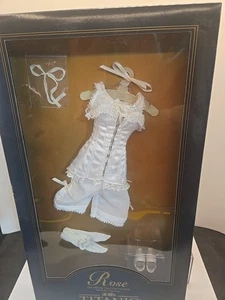 SELTEN FRANKLIN MINT TITANIC ROSE DAS WEISSE KORSETT OUTFIT ENSEMBLE für 16" PUPPE NEU IM KARTON - Bild 1 von 5