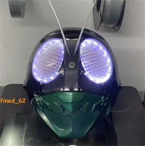 2025 Kamen Rider Cosplay New Helmet 1:1 Wearable LED Masked Rider Finished Mask - Picture 1 of 7