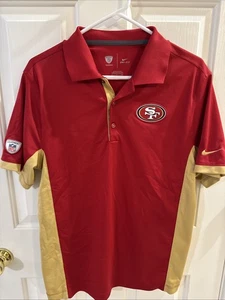 Nike NFL Equipment San Francisco 49ers Dri-Fit Training Polo Größe Small - Bild 1 von 6