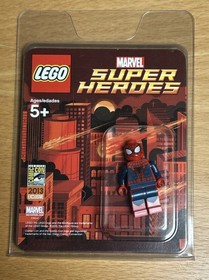 LEGO SDCC 2013 Exclusive Marvel Spider-Man Minifigure - Rare-San Diego Comic Con