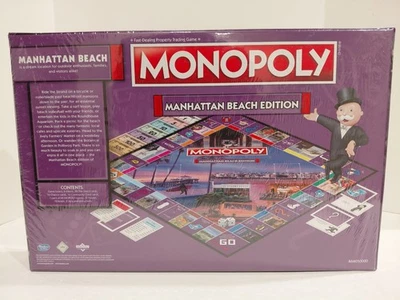 Manhattan Beach Monopoly Board Game - Image 1 of 4