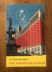 Sheraton-Gibson Hotel Cincinnati, Ohio. Postkarte (WP8) - Bild 1 von 2