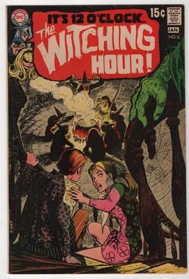 Witching Hour #6 DC 1970, Nick Cardy & Alex Toth Cover, Marv Wolfman - Image 1 of 3