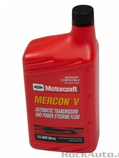 Motorcraft MERCON V Power Steering Fluid XT5QMC Quart for Ford Lincoln Mercury - Image 1 of 1