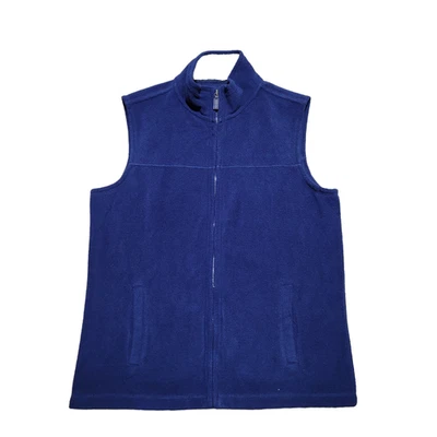 Outdoor Life Fleece Vest S Men Daily Minimal Retro Top Layer Full Zip - Image 1 of 4