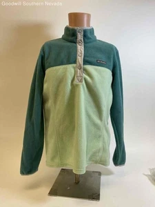 Columbia Men's Teal Green Henley Jacket - Size Large - Picture 1 of 6