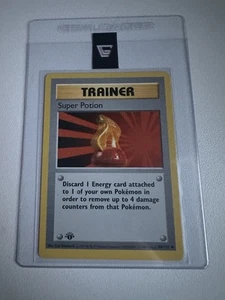 Super Potion Base Set 1st Edition 90/102 WOTC Vintage Pokemon Original 1999 Mint - Picture 1 of 11