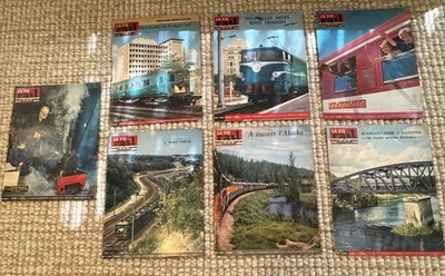 Revista Ferroviaria De Colección ~ 1967 ~ La Vie Du Rail ~ Solo Cubiertas ~ 7 Ediciones Foto 1 de 4