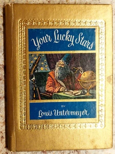 Your Lucky Stars, by Louis Untermeyer, 1968 illus'd small hardcover, zodiac, fun - Picture 1 of 4
