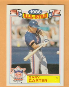 Gary Carter New York Mets 1987 Topps Glossy All-Stars #9 HOF - Picture 1 of 2