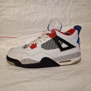 Nike Air Jordan 4 Retro "What The" Hombres Zapatos de Baloncesto Entrenadores Talla UK 8.5 - Imagen 1 de 15