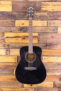 Yamaha F335 Acoustic Guitar Black BLEMISH - Picture 1 of 6
