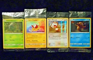 Ash's Pikachu Promo Sm108 Meowth Bulbasaur Psyduck Holo versiegelt Pokemon Karte Lot - Bild 1 von 3
