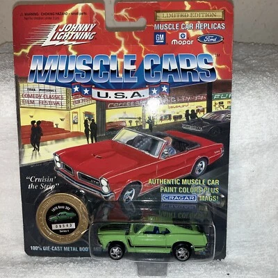 Johnny Lightning Muscle Cars USA 1970 Boss 302 Green Series 4 15105 Moreinstore - Image 1 of 4