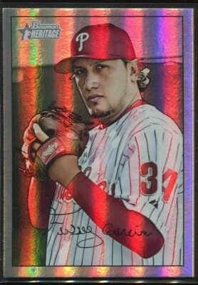 2007 Bowman Heritage Freddy Garcia #48 Philadelphia Phillies - Image 1 of 3