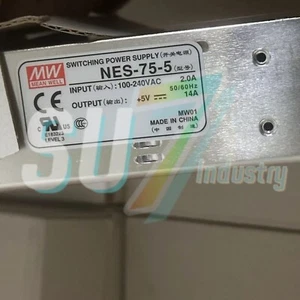 Mean Well NES-75-5 | 5V Switch Power Supply# 1pcs  New  In Box - Picture 1 of 3