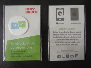 Display Cleaner, Reinigungspad für Handy, Smartphone usw.,Werbeartikel, OVP 14) - Zdjęcie 1 z 1