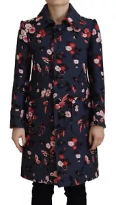 Dsquared² Giacca Blazer Lunga Multicolore Stampata Da Donna Autentica - Foto 1 di 5