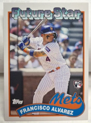 Francisco Alvarez 2023 Topps Throwback Thursday Future Stars RC#105 METS SP/1924 - Image 1 of 2