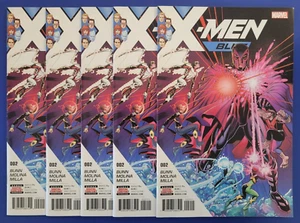 X-Men Blue #2 Dealer Lot X5 Marvel Comics 2017 - Picture 1 of 1