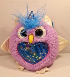 Zuru Rainbocorn Fairycorn Owlcorn Purple with Fairy Wings Stuffed Plush 25cm - Picture 1 of 6