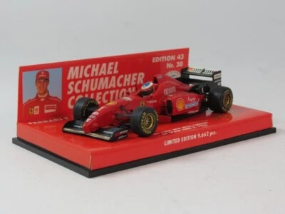 Minichamps Signed Ferrari F310 #1 Schumacher Spain 1996 1/43 MSC #30 510964311 - Image 1 of 4