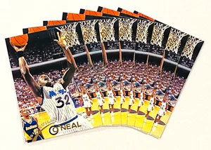(8) Lotto carte Shaquille O'neal 1994-1995 Topps Stadium Club Basketball quasi nuove #32 - Foto 1 di 2