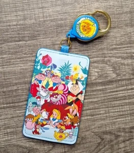 NEW WITH TAG! Disney Alice in Wonderland Tea Party Retractable Lanyard! - Picture 1 of 2