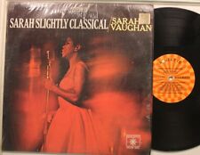 Sarah Vaughan Lp Sarah Slightly Classical On Roulette - Vg To Vg+ / Vg++ (In Shr
