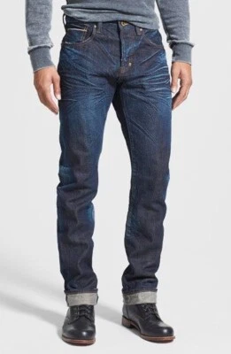 NWT Authentic PRPS 'Demon' Slim Straight Leg Selvedge #E57P606X Sz 30 - Image 1 of 4