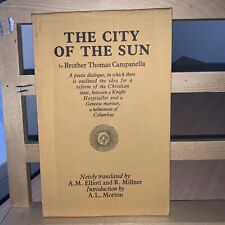 THE CITY OF THE SUN by BROTHER THOMAS CAMPANELLA 1st THUS PB DJ 1981