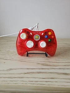 Rock Candy 037-010 Gamepad Remote Controller Clear Transparent Pink XBOX 360 - Picture 1 of 3